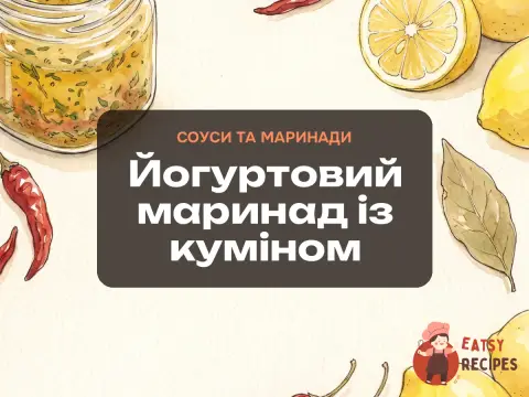 Йогуртовий маринад із куміном