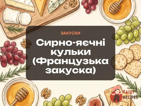 Сирно-яєчні кульки (Французька закуска)