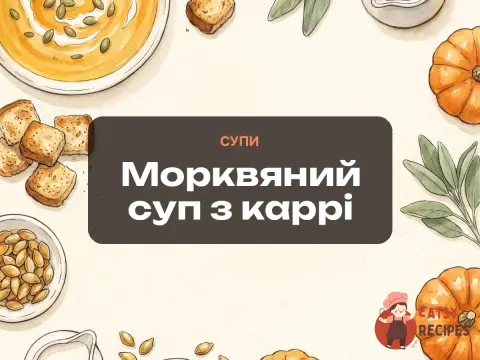 Морквяний суп з каррі