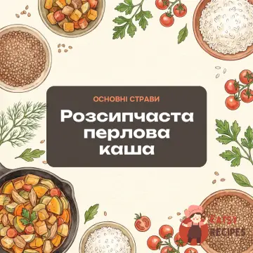 Розсипчаста перлова каша