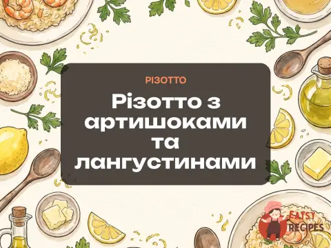 Різотто з артишоками та лангустинами