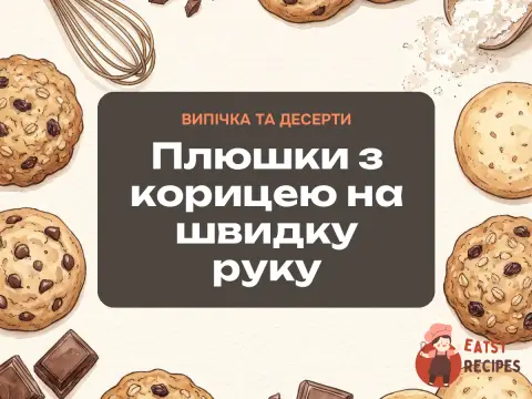 Плюшки з корицею на швидку руку