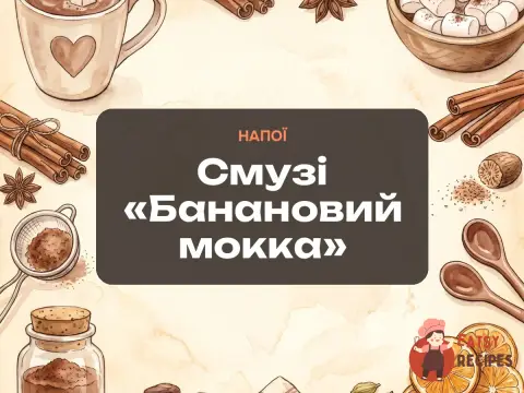 Смузі «Банановий мокка»