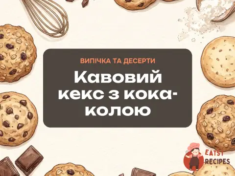 Кавовий кекс з кока-колою