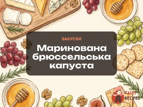 Маринована брюссельська капуста