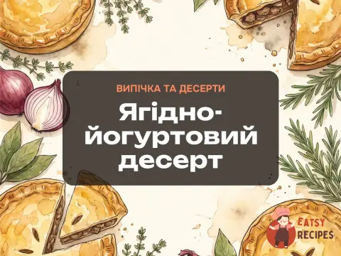 Ягідно-йогуртовий десерт