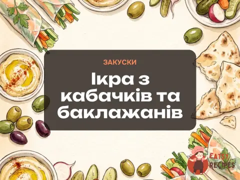 Ікра з кабачків та баклажанів