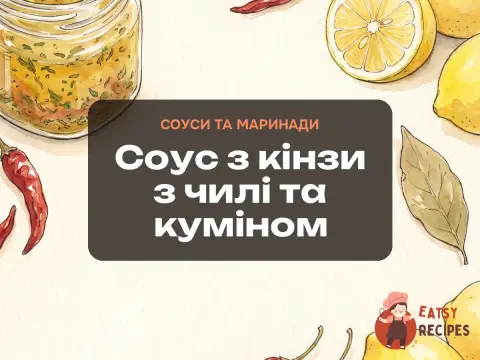 Соус з кінзи з чилі та куміном