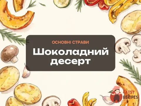 Шоколадний десерт