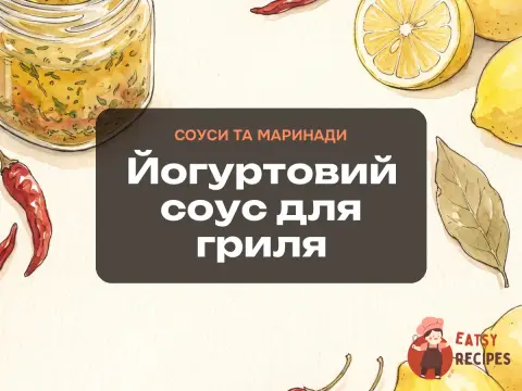 Йогуртовий соус для гриля