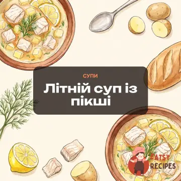 Літній суп із пікші