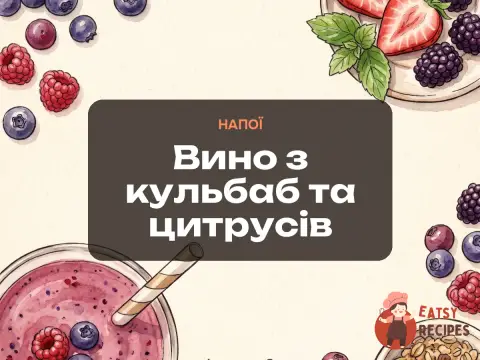 Вино з кульбаб та цитрусів
