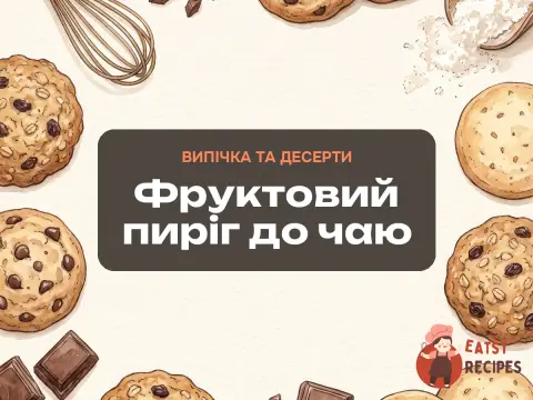 Фруктовий пиріг до чаю