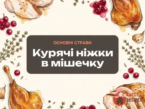 Курячі ніжки в мішечку