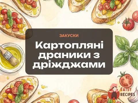 Картопляні драники з дріжджами