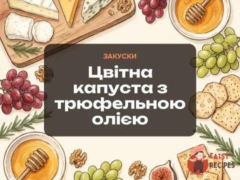 Цвітна капуста з трюфельною олією