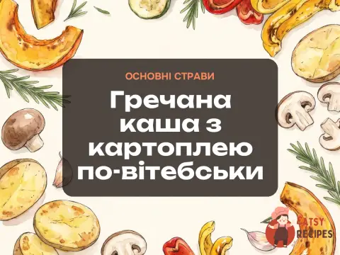 Гречана каша з картоплею по-вітебськи