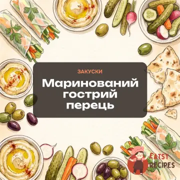 Маринований гострий перець