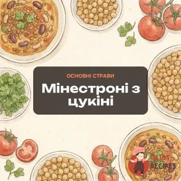 Мінестроні з цукіні