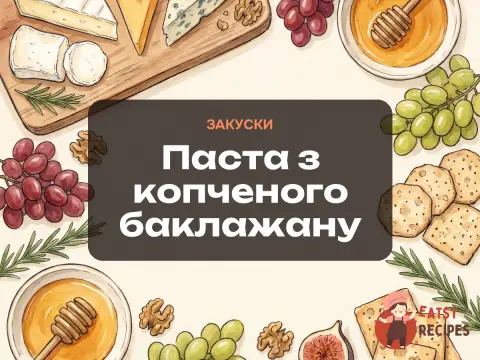 Паста з копченого баклажану